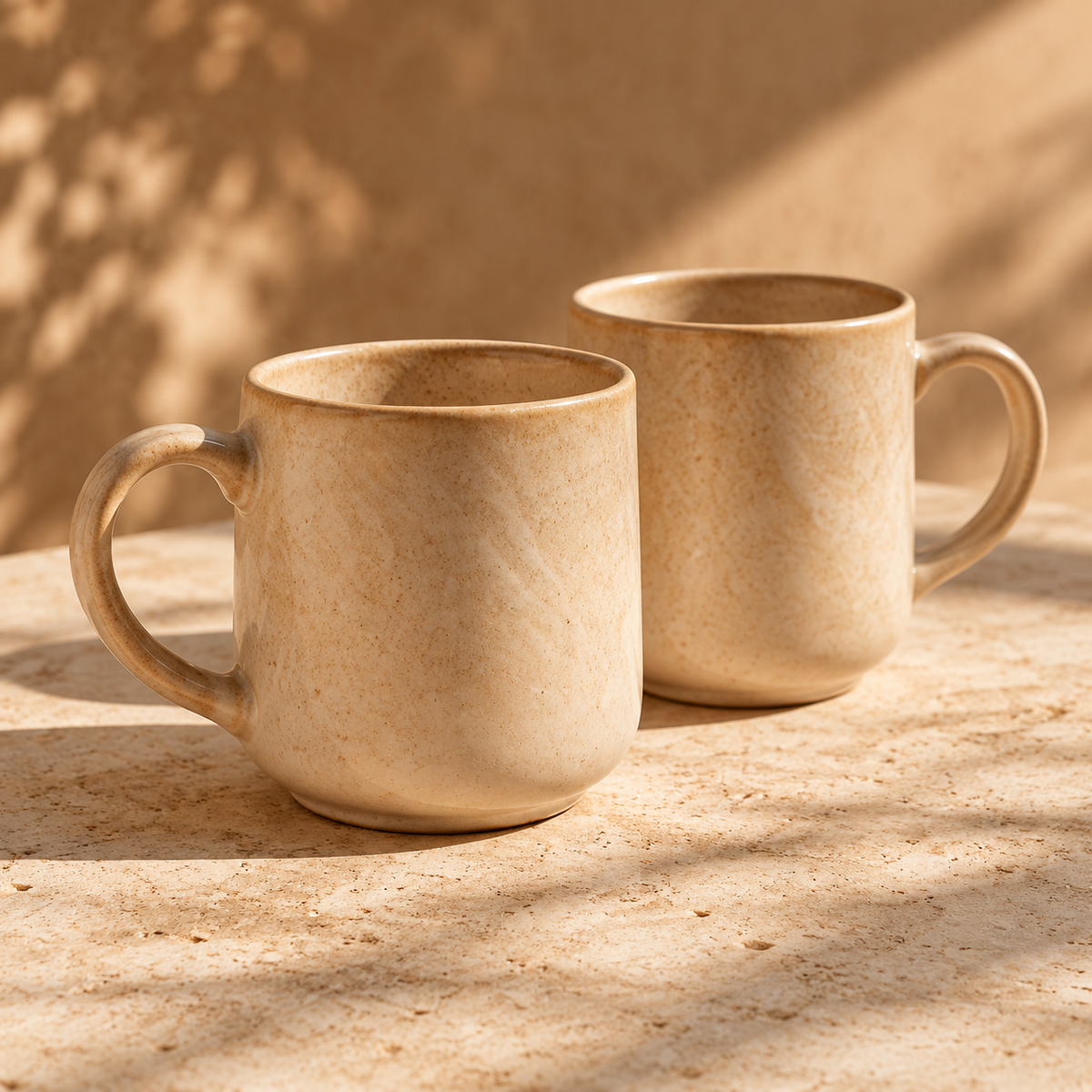 Dune Stoneware Mug Set