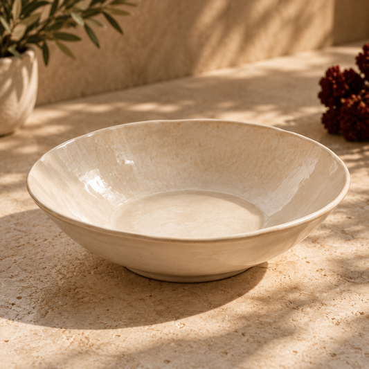 Roselle Ceramic Pasta Bowl