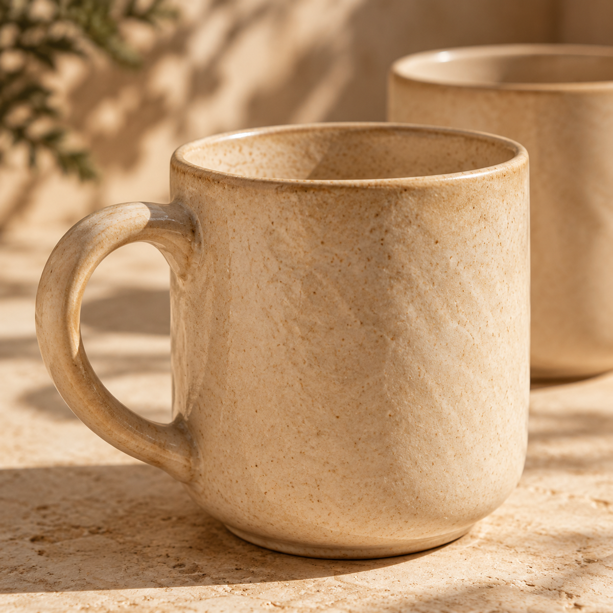 Dune Stoneware Mug Set