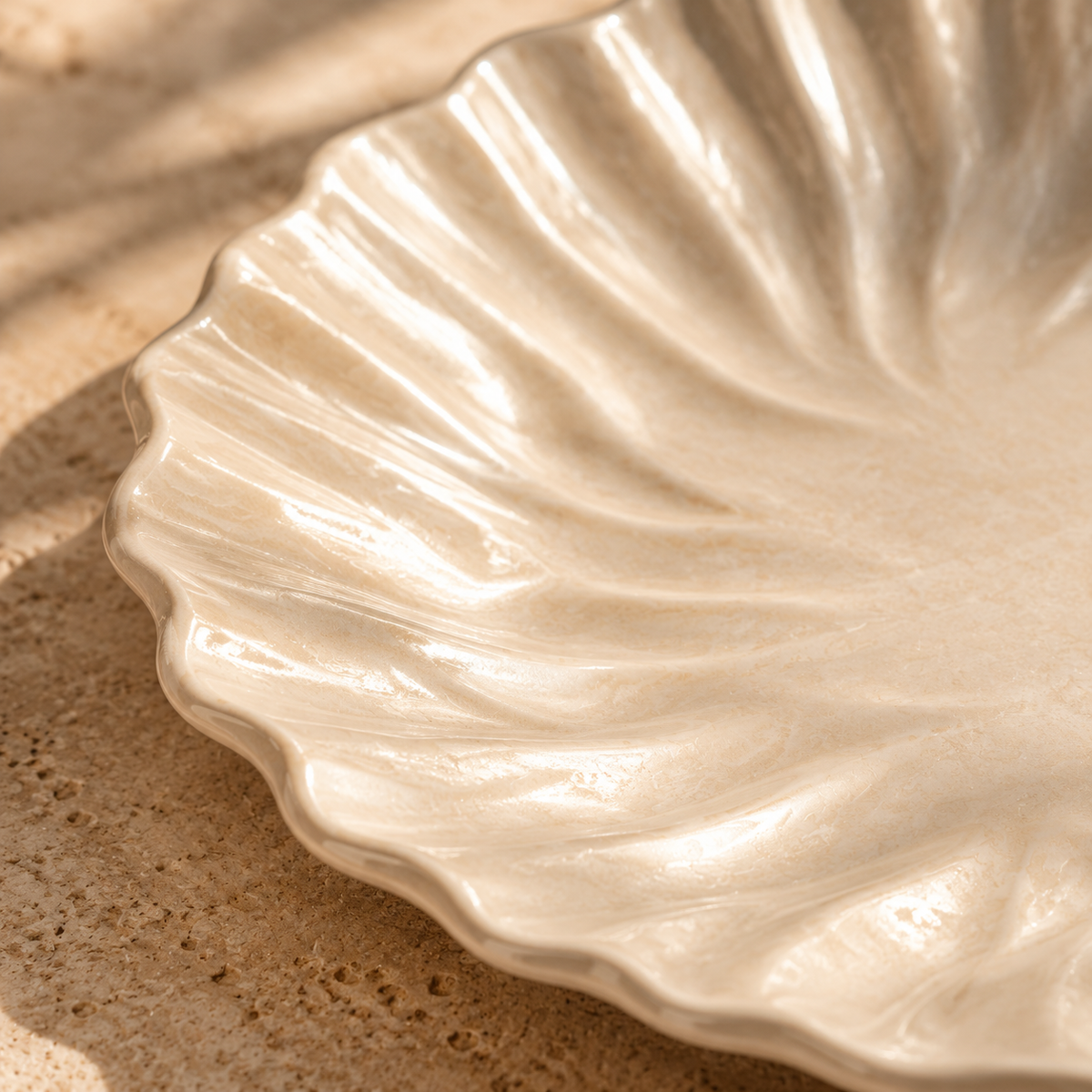 Lumière Ripple Dinner Plate