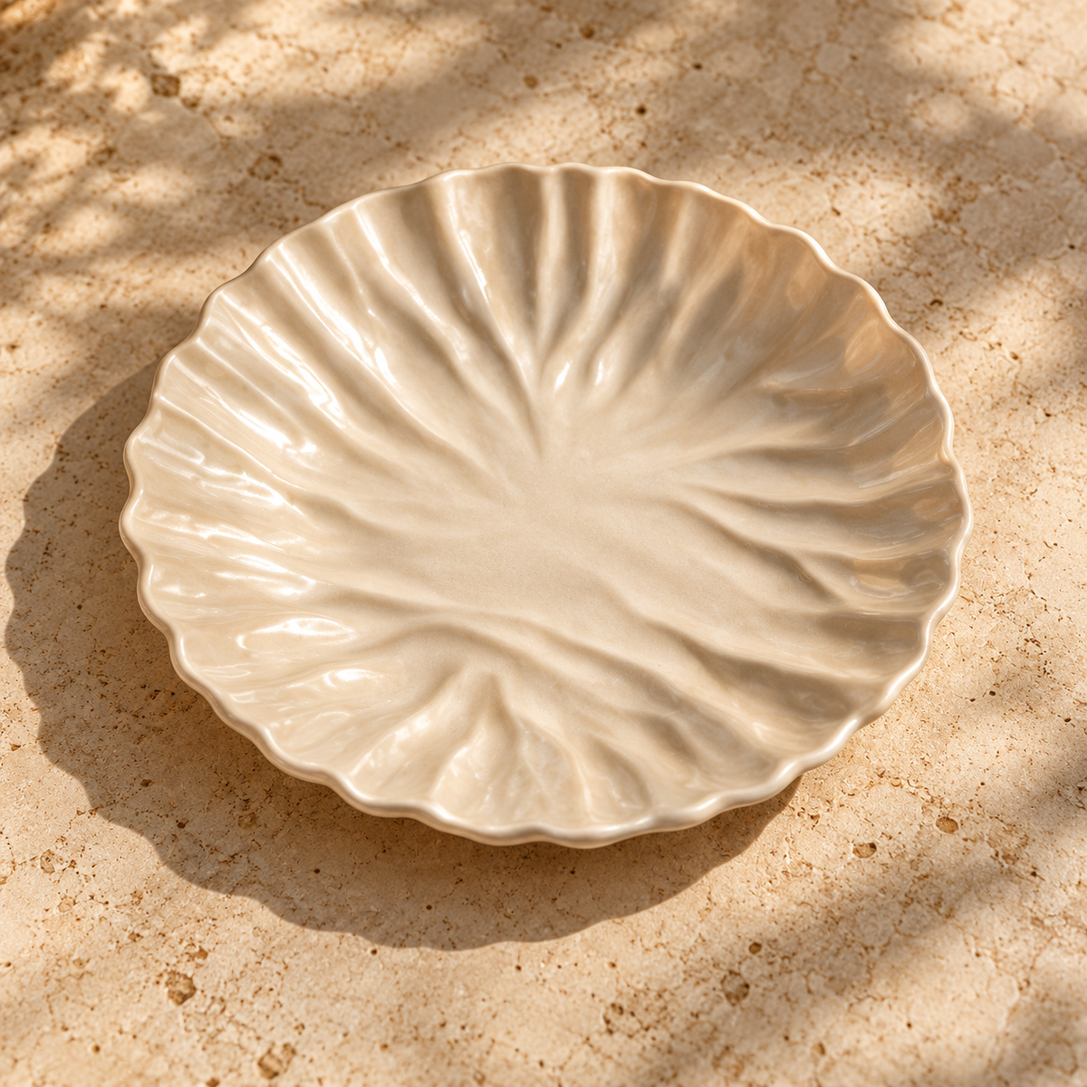 Marée Shell Salad Plate