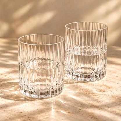 Vela Ribbed Tumbler Set
